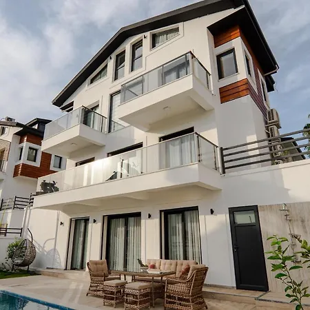 Villa Fethiye'De Muestakil Havuzlu 4 Yatak Odali Muestakil Villa Olive Fethiye